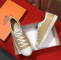 chaussures hermes new summer imported cowhide embossing h abricot